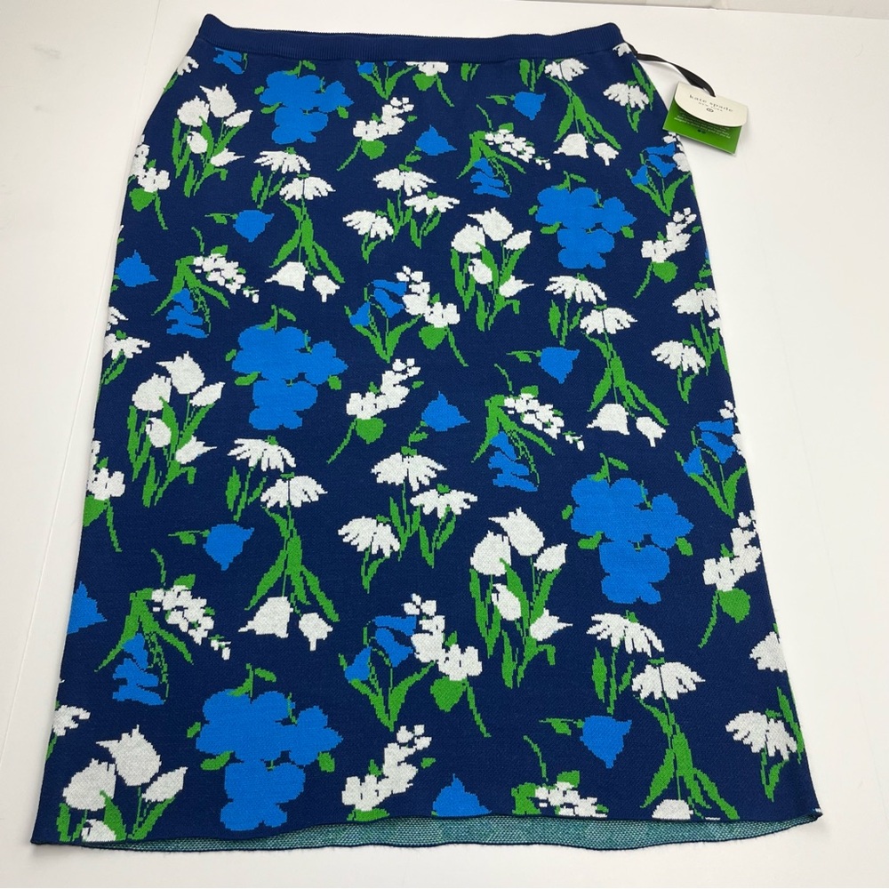 Kate Spade New York x Target Women's Mixed Floral Sweater Midi Skirt Size XL NEW